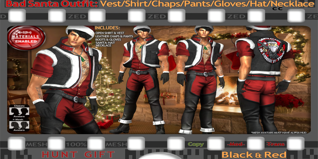 bad santa outfit